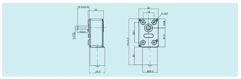 370 gear motor outline 370 gear motor outline